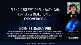 AI and observational health data for early detection of endometriosis - Noémie Elhadad, PhD?