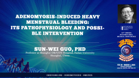 Adenomyosis-induced Heavy Menstrual Bleeding: Its Pathophysiology and Possible Intervention - Sun-Wei Guo, PhD?