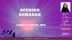 Opening Remarks - Carolyn Mayer, MPH