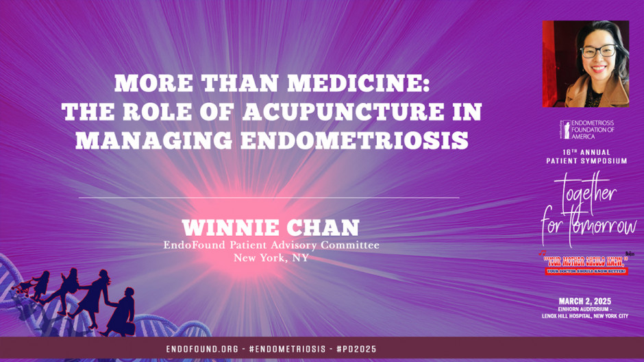 More Than Medicine: The Role of Acupuncture in Managing Endometriosis - Winnie Chan